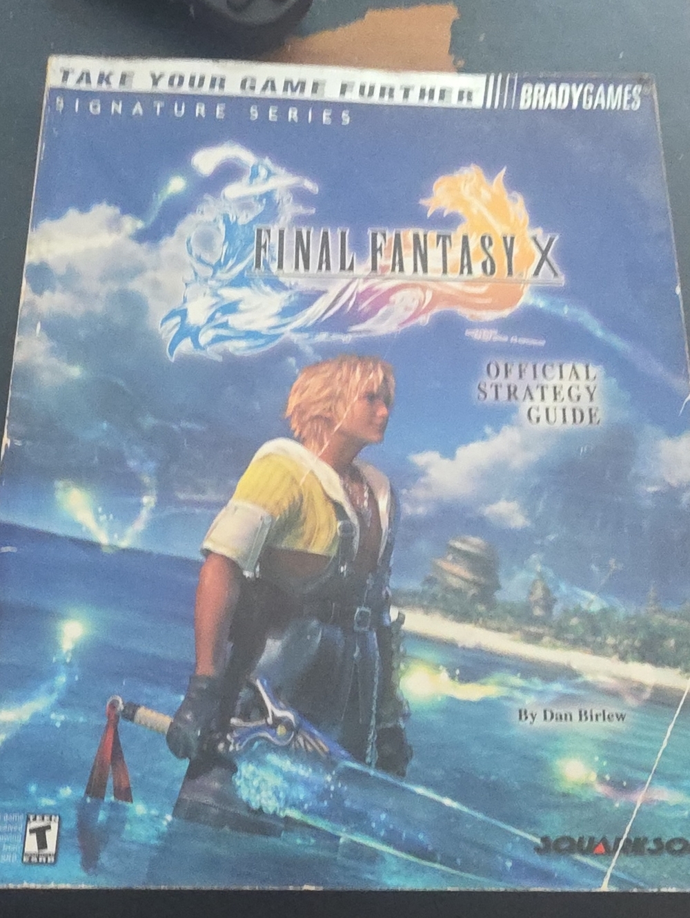 Final Fantasy X Official Strategy Guide - Blue Cover by
